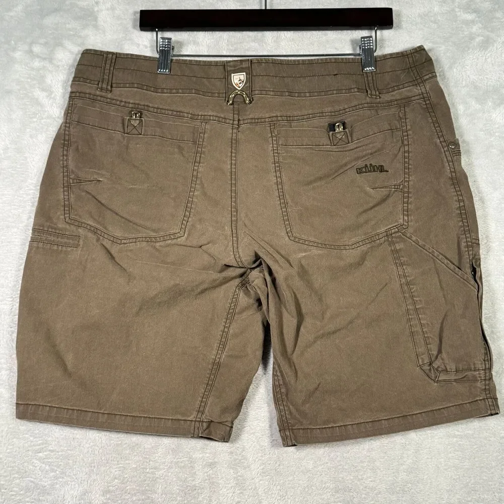 Kuhl Shorts‎ Mens 38 Green Ramblr Hiking Outdoor